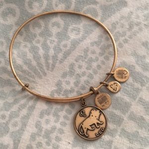ALEX AND ANI Gold Leo Zodiac Bracelet